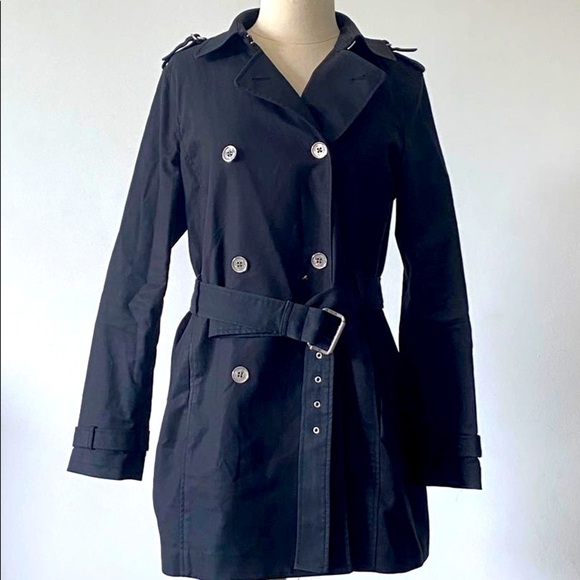 Michael Kors TIMELESS DOUBLE-BREASTED TRENCH COAT size L sold out!!! - Picture 1 of 9